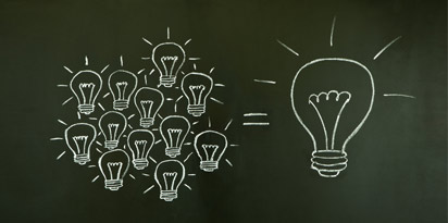 Sharing ideas leads to progress