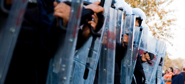 Riot police