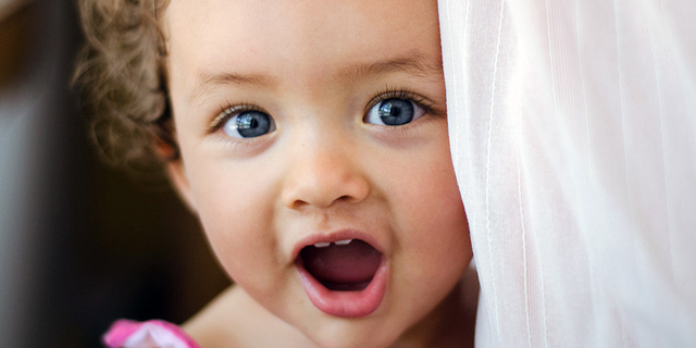 Adorable toddler girl